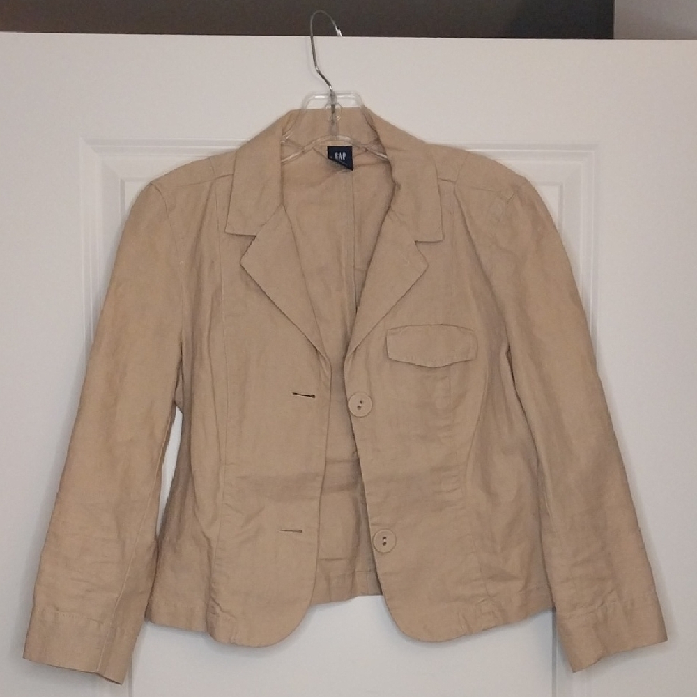 GAP Women's Classic Tan Blazer